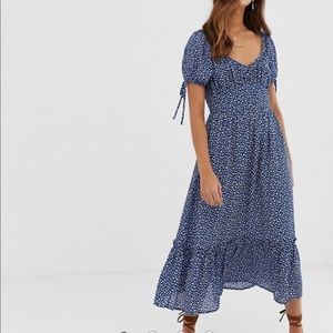 Moon River blue midi dress